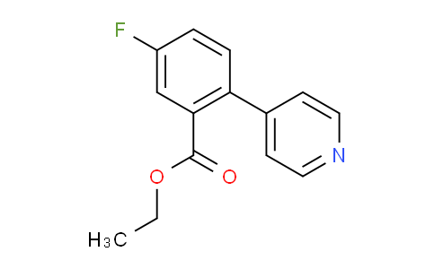 AM43463 | 1214390-54-1 | Ethyl 5-fluoro-2-(pyridin-4-yl)benzoate