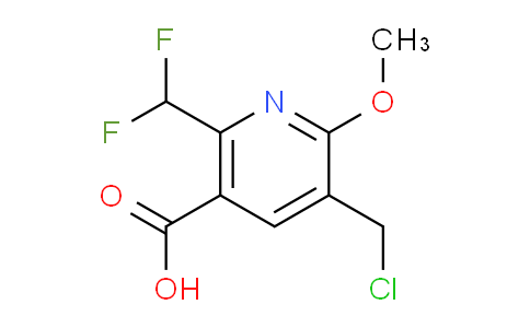 AM43466 | 1361736-67-5 | 3-(Chloromethyl)-6-(difluoromethyl)-2-methoxypyridine-5-carboxylic acid