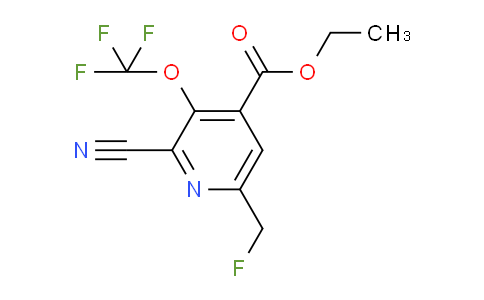 AM43473 | 1804338-22-4 | Ethyl 2-cyano-6-(fluoromethyl)-3-(trifluoromethoxy)pyridine-4-carboxylate