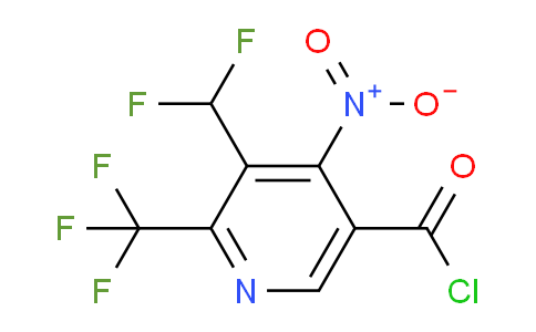 AM43474 | 1361871-71-7 | 3-(Difluoromethyl)-4-nitro-2-(trifluoromethyl)pyridine-5-carbonyl chloride