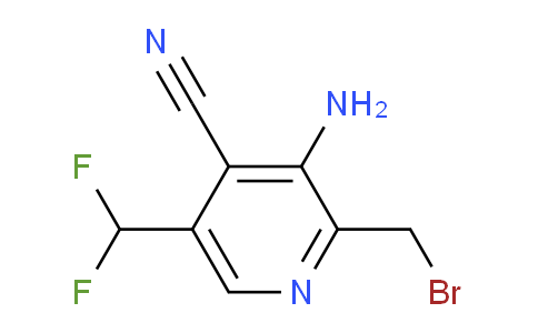 AM43483 | 1806794-35-3 | 3-Amino-2-(bromomethyl)-4-cyano-5-(difluoromethyl)pyridine