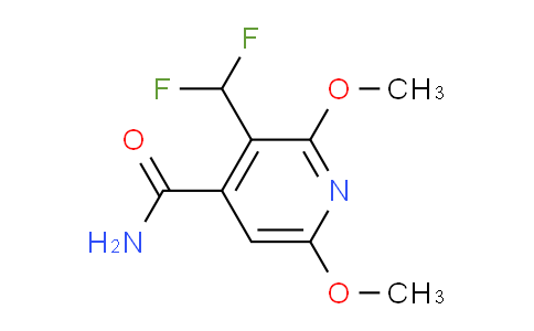 AM43484 | 1805162-24-6 | 3-(Difluoromethyl)-2,6-dimethoxypyridine-4-carboxamide