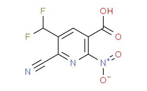 AM43486 | 1806999-92-7 | 2-Cyano-3-(difluoromethyl)-6-nitropyridine-5-carboxylic acid