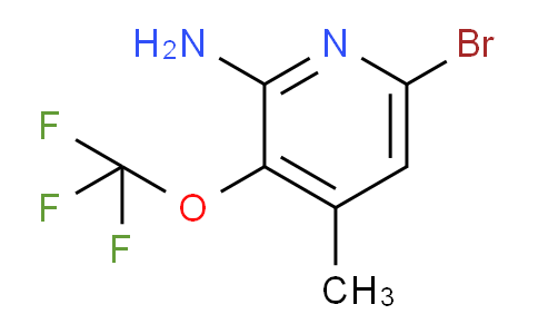 2-Amino-6-bromo-4-methyl-3-(trifluoromethoxy)pyridine