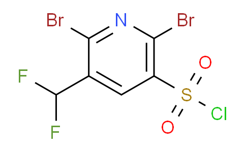 AM43495 | 1805285-86-2 | 2,6-Dibromo-3-(difluoromethyl)pyridine-5-sulfonyl chloride