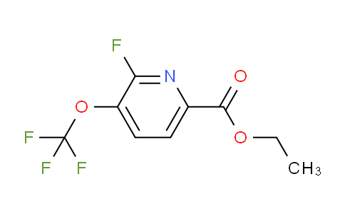 Ethyl 2-fluoro-3-(trifluoromethoxy)pyridine-6-carboxylate