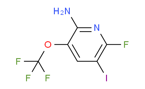 AM43510 | 1806149-78-9 | 2-Amino-6-fluoro-5-iodo-3-(trifluoromethoxy)pyridine