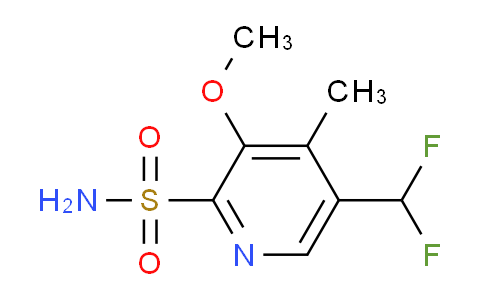 AM43511 | 1805151-48-7 | 5-(Difluoromethyl)-3-methoxy-4-methylpyridine-2-sulfonamide