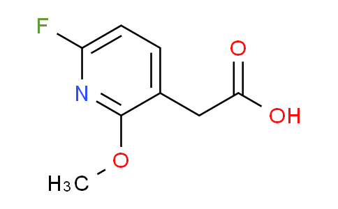 6-Fluoro-2-methoxypyridine-3-acetic acid