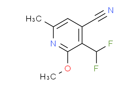 4-Cyano-3-(difluoromethyl)-2-methoxy-6-methylpyridine