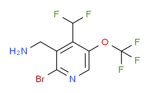 AM43527 | 1804620-20-9 | 3-(Aminomethyl)-2-bromo-4-(difluoromethyl)-5-(trifluoromethoxy)pyridine