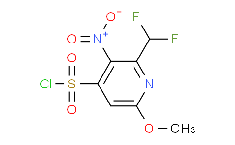AM43528 | 1361823-06-4 | 2-(Difluoromethyl)-6-methoxy-3-nitropyridine-4-sulfonyl chloride