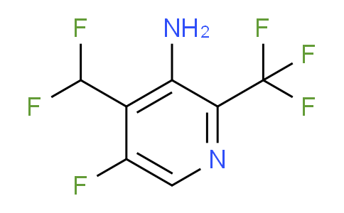 AM43539 | 1806831-59-3 | 3-Amino-4-(difluoromethyl)-5-fluoro-2-(trifluoromethyl)pyridine