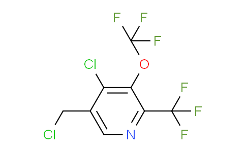 AM43540 | 1804792-55-9 | 4-Chloro-5-(chloromethyl)-3-(trifluoromethoxy)-2-(trifluoromethyl)pyridine