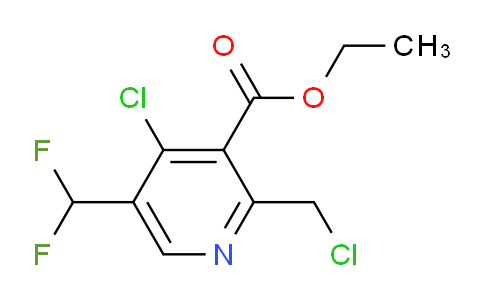 AM43543 | 1805183-06-5 | Ethyl 4-chloro-2-(chloromethyl)-5-(difluoromethyl)pyridine-3-carboxylate