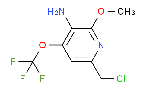 AM43545 | 1804525-25-4 | 3-Amino-6-(chloromethyl)-2-methoxy-4-(trifluoromethoxy)pyridine