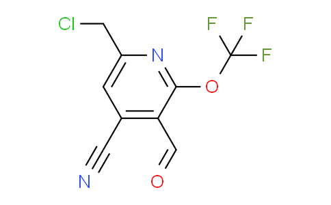 AM43551 | 1804343-22-3 | 6-(Chloromethyl)-4-cyano-2-(trifluoromethoxy)pyridine-3-carboxaldehyde