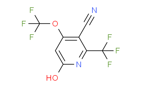 AM43553 | 1806246-65-0 | 3-Cyano-6-hydroxy-4-(trifluoromethoxy)-2-(trifluoromethyl)pyridine