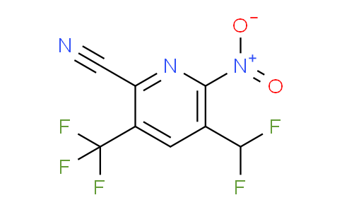 AM43557 | 1805520-57-3 | 2-Cyano-5-(difluoromethyl)-6-nitro-3-(trifluoromethyl)pyridine