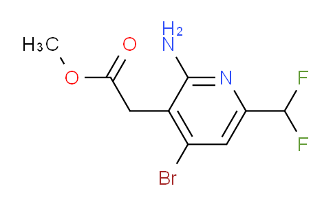 AM43558 | 1805093-21-3 | Methyl 2-amino-4-bromo-6-(difluoromethyl)pyridine-3-acetate