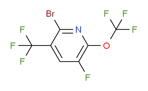 AM43560 | 1806024-19-0 | 2-Bromo-5-fluoro-6-(trifluoromethoxy)-3-(trifluoromethyl)pyridine