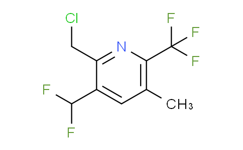 AM43563 | 1361846-68-5 | 2-(Chloromethyl)-3-(difluoromethyl)-5-methyl-6-(trifluoromethyl)pyridine