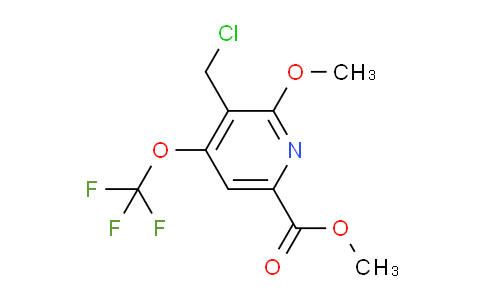 AM43564 | 1806766-67-5 | Methyl 3-(chloromethyl)-2-methoxy-4-(trifluoromethoxy)pyridine-6-carboxylate