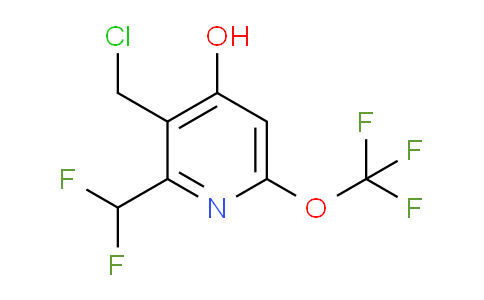 AM43565 | 1804637-13-5 | 3-(Chloromethyl)-2-(difluoromethyl)-4-hydroxy-6-(trifluoromethoxy)pyridine