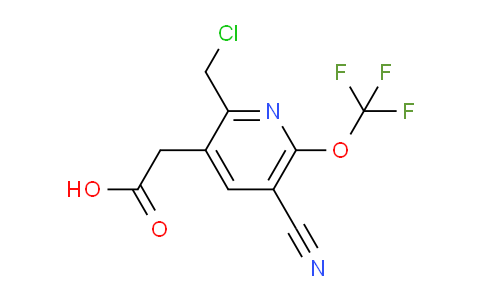 AM43585 | 1804325-07-2 | 2-(Chloromethyl)-5-cyano-6-(trifluoromethoxy)pyridine-3-acetic acid