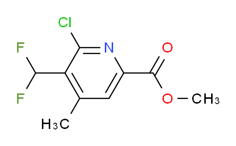 AM43589 | 1805178-64-6 | Methyl 2-chloro-3-(difluoromethyl)-4-methylpyridine-6-carboxylate