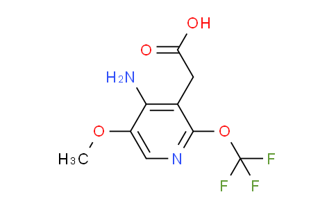 AM43596 | 1806115-16-1 | 4-Amino-5-methoxy-2-(trifluoromethoxy)pyridine-3-acetic acid
