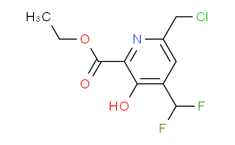 AM43598 | 1805095-29-7 | Ethyl 6-(chloromethyl)-4-(difluoromethyl)-3-hydroxypyridine-2-carboxylate