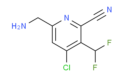 AM43604 | 1807023-79-5 | 6-(Aminomethyl)-4-chloro-2-cyano-3-(difluoromethyl)pyridine