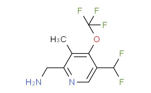 AM43618 | 1805205-79-1 | 2-(Aminomethyl)-5-(difluoromethyl)-3-methyl-4-(trifluoromethoxy)pyridine