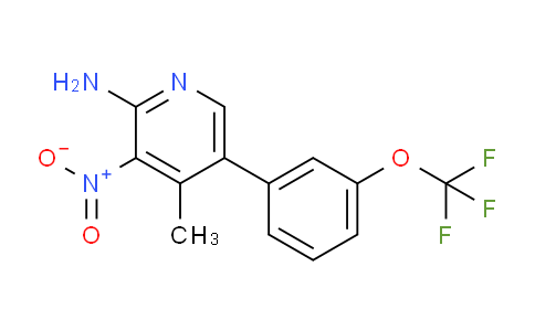 AM43620 | 1261839-53-5 | 2-Amino-4-methyl-3-nitro-5-(3-(trifluoromethoxy)phenyl)pyridine