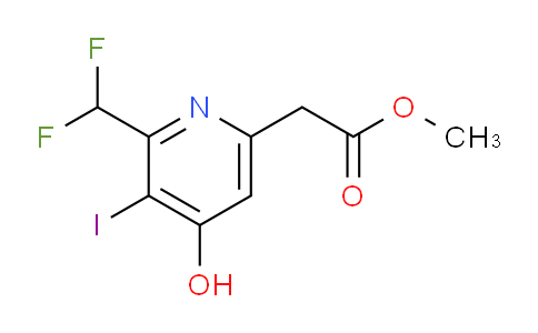 AM43631 | 1805606-60-3 | Methyl 2-(difluoromethyl)-4-hydroxy-3-iodopyridine-6-acetate