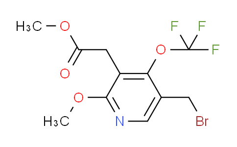 AM43633 | 1806749-92-7 | Methyl 5-(bromomethyl)-2-methoxy-4-(trifluoromethoxy)pyridine-3-acetate