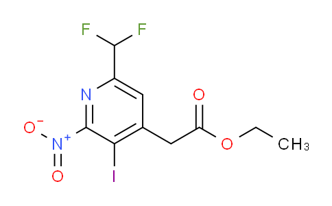 AM43635 | 1807097-31-9 | Ethyl 6-(difluoromethyl)-3-iodo-2-nitropyridine-4-acetate