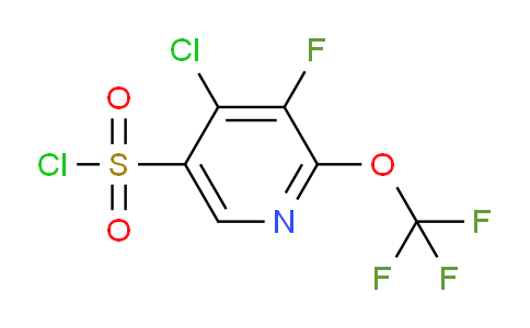 AM43639 | 1806164-67-9 | 4-Chloro-3-fluoro-2-(trifluoromethoxy)pyridine-5-sulfonyl chloride
