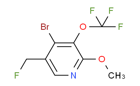 AM43645 | 1804598-85-3 | 4-Bromo-5-(fluoromethyl)-2-methoxy-3-(trifluoromethoxy)pyridine