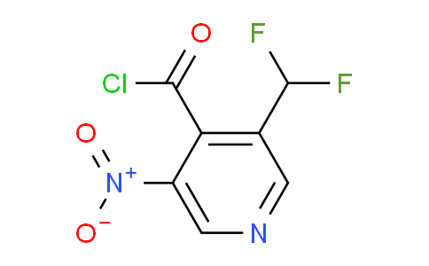 AM43649 | 1804710-93-7 | 3-(Difluoromethyl)-5-nitropyridine-4-carbonyl chloride
