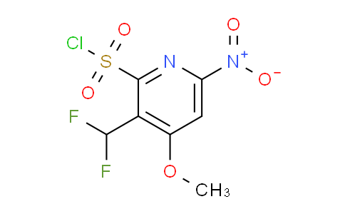AM43658 | 1361870-79-2 | 3-(Difluoromethyl)-4-methoxy-6-nitropyridine-2-sulfonyl chloride