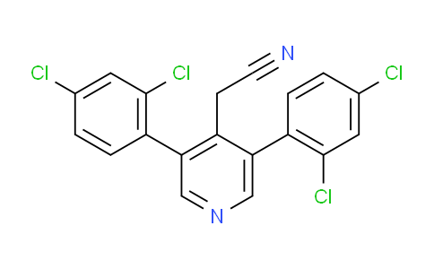 AM43662 | 1361762-67-5 | 3,5-Bis(2,4-dichlorophenyl)pyridine-4-acetonitrile