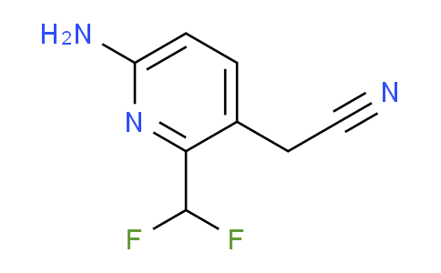 AM43663 | 1805030-59-4 | 6-Amino-2-(difluoromethyl)pyridine-3-acetonitrile