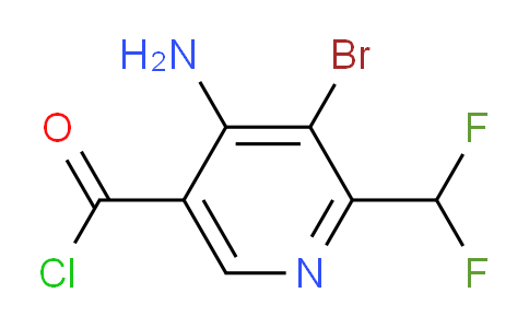AM43672 | 1806063-47-7 | 4-Amino-3-bromo-2-(difluoromethyl)pyridine-5-carbonyl chloride