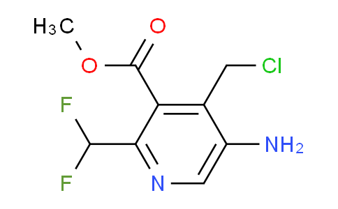 AM43673 | 1804722-96-0 | Methyl 5-amino-4-(chloromethyl)-2-(difluoromethyl)pyridine-3-carboxylate