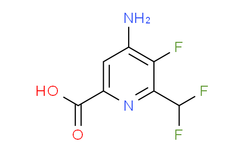 AM43680 | 1805208-63-2 | 4-Amino-2-(difluoromethyl)-3-fluoropyridine-6-carboxylic acid