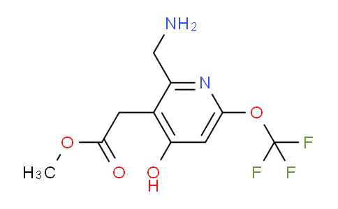 AM43683 | 1804631-60-4 | Methyl 2-(aminomethyl)-4-hydroxy-6-(trifluoromethoxy)pyridine-3-acetate