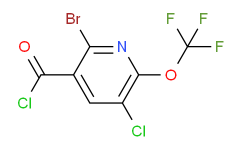 AM43691 | 1804540-38-2 | 2-Bromo-5-chloro-6-(trifluoromethoxy)pyridine-3-carbonyl chloride