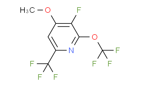 AM43697 | 1803937-98-5 | 3-Fluoro-4-methoxy-2-(trifluoromethoxy)-6-(trifluoromethyl)pyridine